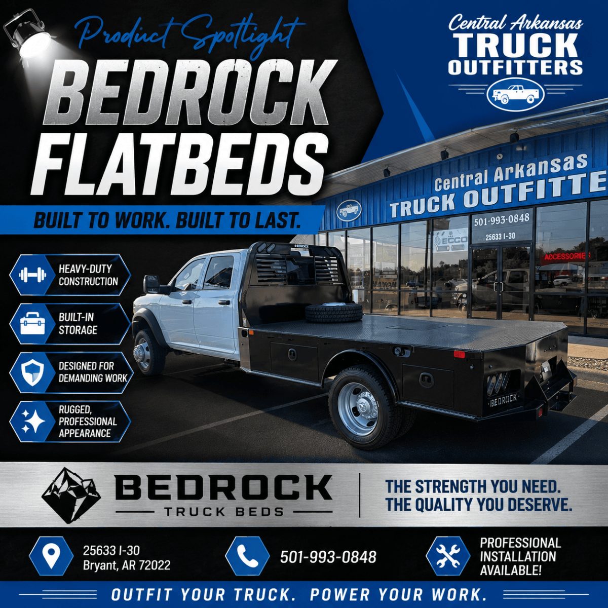 product spotlight flatbed