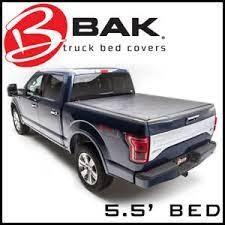 BAK 5.5 foot truck bed cover installed on work truck