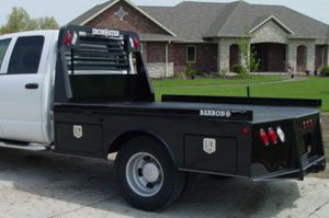 Ironstar truck bed installed on work truck