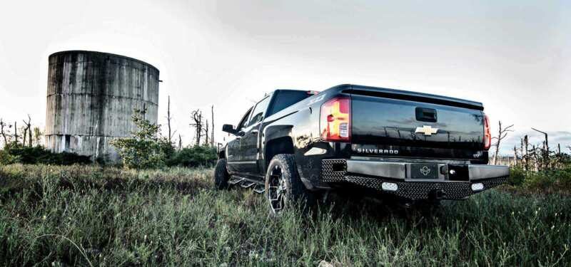 Ranch hand Heavy duty rear bumper installed on truck