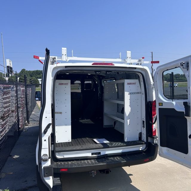 Weather Guard shelving package installed in a cargo van in Bryant Arkansas