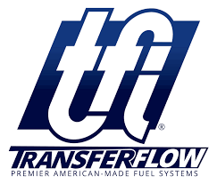 TransferFLow logo with subtitle Premier American-made fuel systems