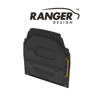 Ranger Design contoured van partition for Ford Transit High Roof work van