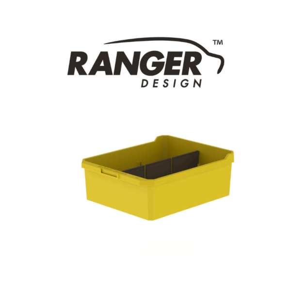 Ranger Design 14 inch bin for shelving in work van
