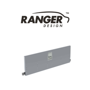 Ranger Design heavy duty 48 inch aluminum shelving door for work vehicles