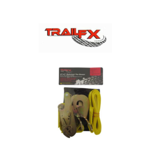 TrailFX 2 inch by 7 feet Ratchet tie down kit for work vehicles