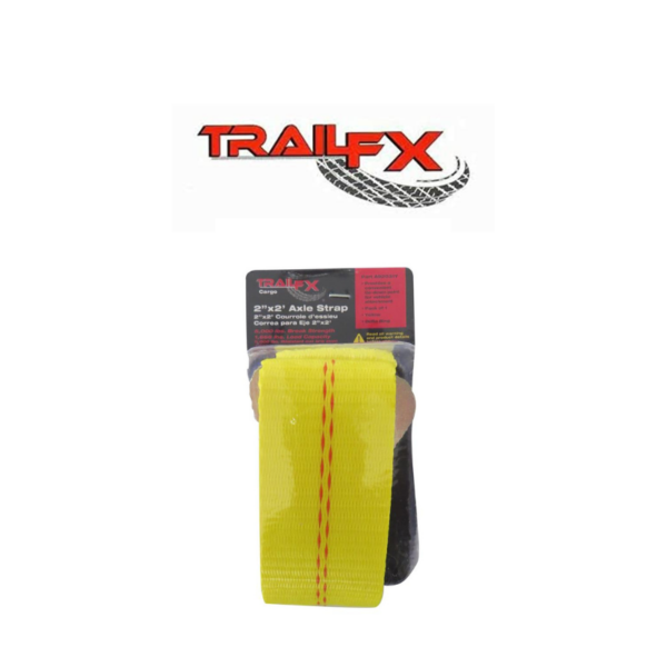 TrailFX 2 inch by 2 feet axle strap for work vehicles