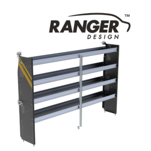 Ranger Design 96 inch 4 tier shelving for work van