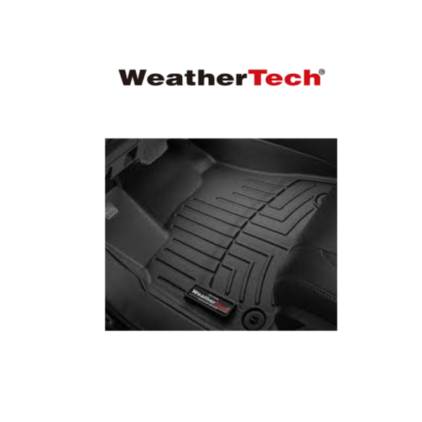 WeatherTech floor mat installed in work vehicle