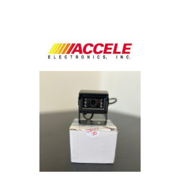 Accele Electronics backup camera for work vehicles