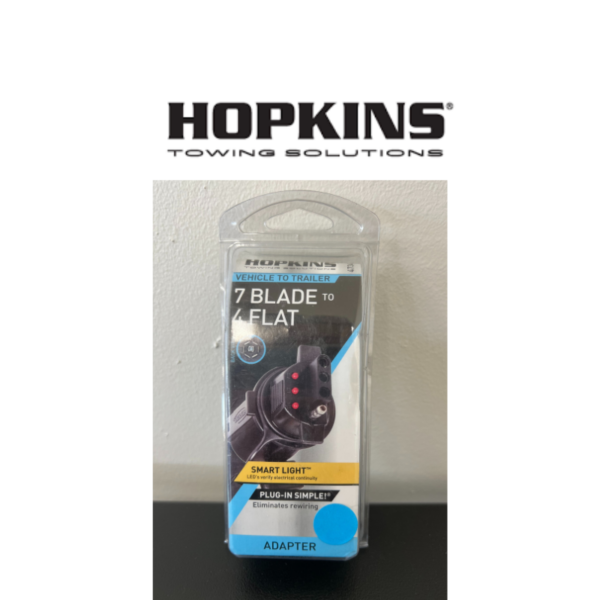 Hopkins Towing Solutions 7 blade to 4 flat vehicle to trailer adapter