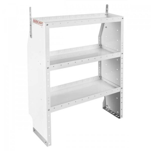 weather guard shelving for work vehicle