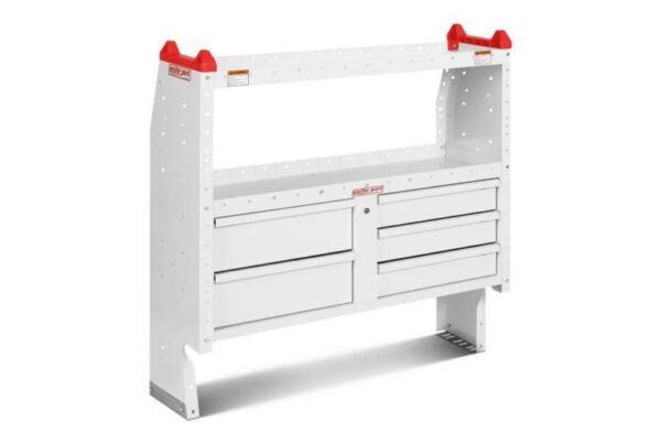 weather guard shelf for work vehicle